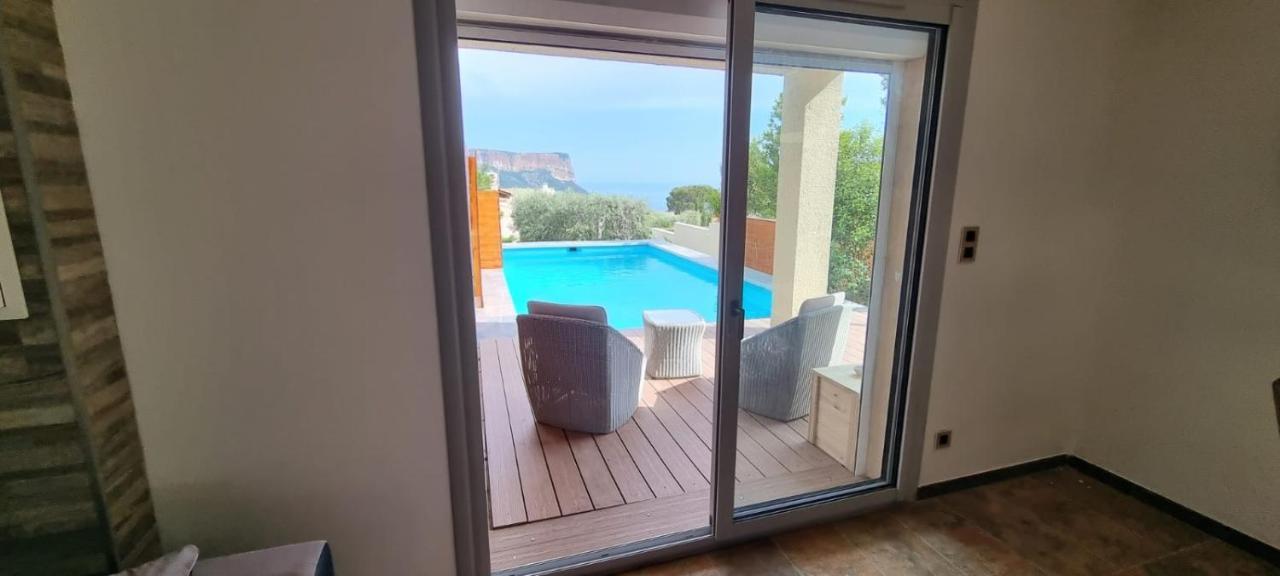 Reves De Vie, Appartement Vue Mer, Grande Piscine Privee , Spa Privatif Cassis Kültér fotó