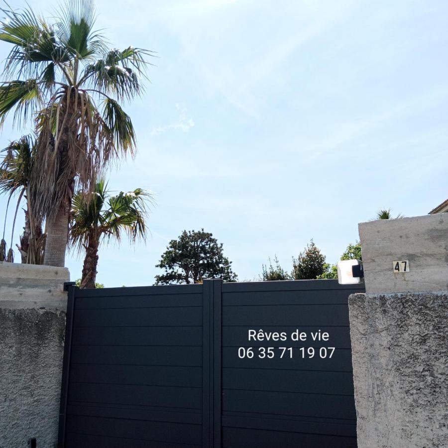 Reves De Vie, Appartement Vue Mer, Grande Piscine Privee , Spa Privatif Cassis Kültér fotó